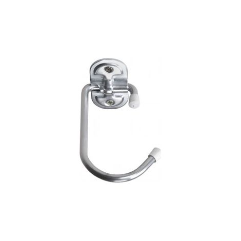 SAUVIC gancho multiuso rueda bici , Gancho multiusos de acero zincadoIndicado para rueda de bicicletasSujeción al techoMedidas: 130x60mm.