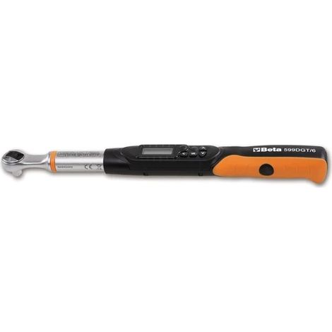 Clé dynamométrique électronique avec cliquet 3/8" beta 599dgt/6 - 12-60 Nm