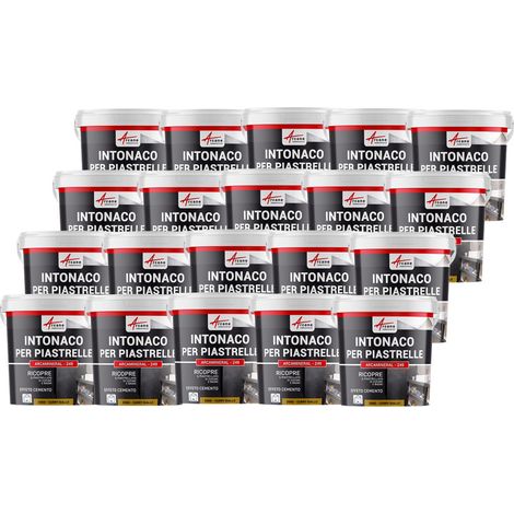 Intonaco per piastrelle del bagno e cucina, su pavimento e pareti - ARCAMINERAL - 20 x 20 kg Curry - ARCANE INDUSTRIES