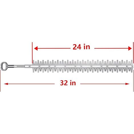 1 Paire 24" (600 mm) Lame de Taille-haie pour Stihl HS45 Référence 4228-710-6051A 42287106051 (1/5)