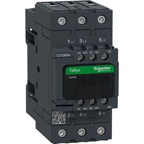 TeSys LC1D - contacteur - 3P - AC-3 440V - 65A - bobine 220Vca