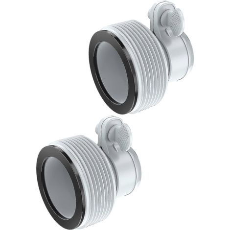 Kit adaptateur pour tuyau de piscine (paquet de 2) (1/3)