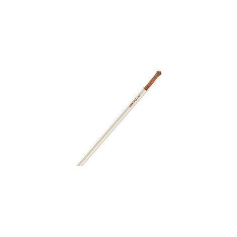fil souple - h07-vk - 1 x 1.5 mm2 - ivoire - couronne de 100 mètres