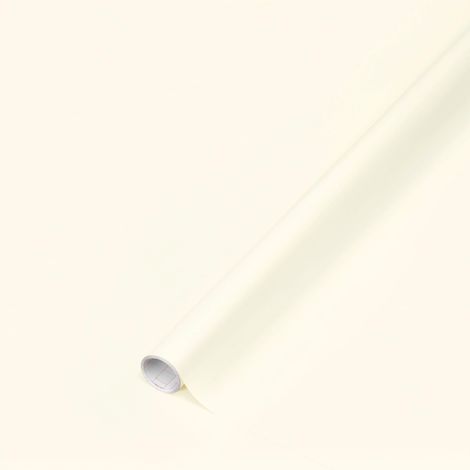 film adhésif pour meuble décoratif – Blanc cassé 67,5 cm x 2 m (1/4)