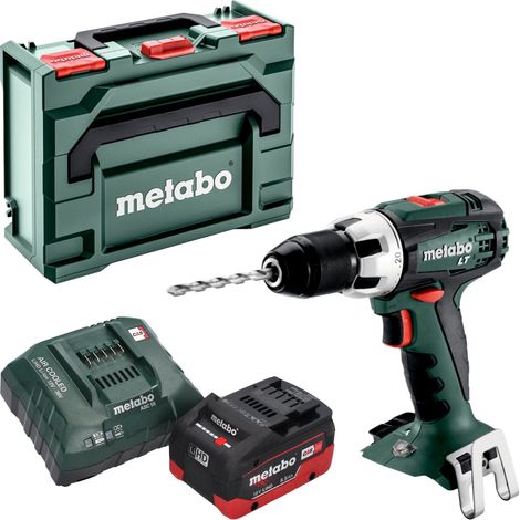 Metabo BS 18 LT Perceuse-visseuse sans fil 18 V 60 Nm + 1x batterie LiHD 5,5 Ah + chargeur + metaBOX