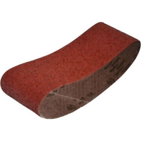 Faithfull 008524 Cloth Sanding Belt 533 x 75mm Medium 80G (Pack 3) FAIAB75533M
