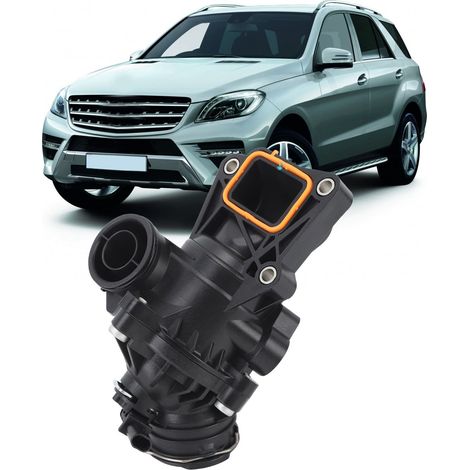 Le boîtier de thermostat 2762000515 convient aux Mercedes-Benz W204, W207, W212, W172, C300, E300 et SLK350. (1/5)