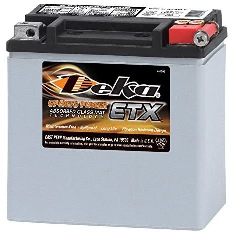 BATTERIA DEKA ETX14L AGM/ERMETICA 12V 12AH 220AEN