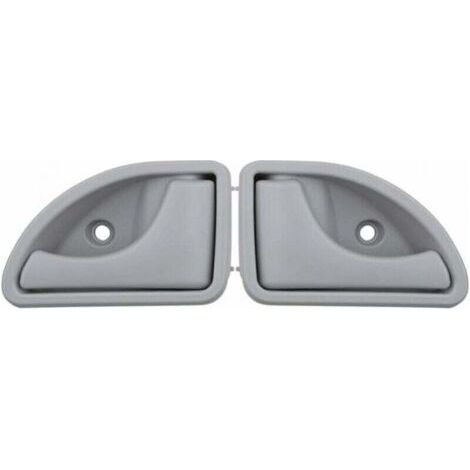 Poignée de porte intérieure avant gauche droite compatible avec Renault 1997 1998 1999 2000 2001 2002 2003-2007 Kangoo 1997-2003 Twingo (1/4)