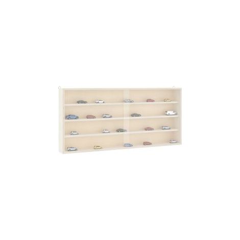 Vitrine murale avec portes 80x8,5x37 (1/5)