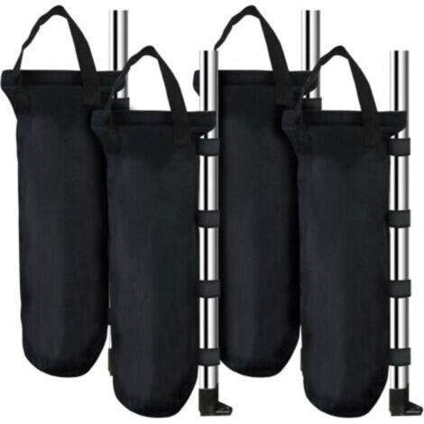 4 Sacs de Sable - Utilisés pour Augmenter Le Poids de la Jambe des Tonnelles Pop-Up, Tentes de Jardin, Parasols, Trampolines (1/4)