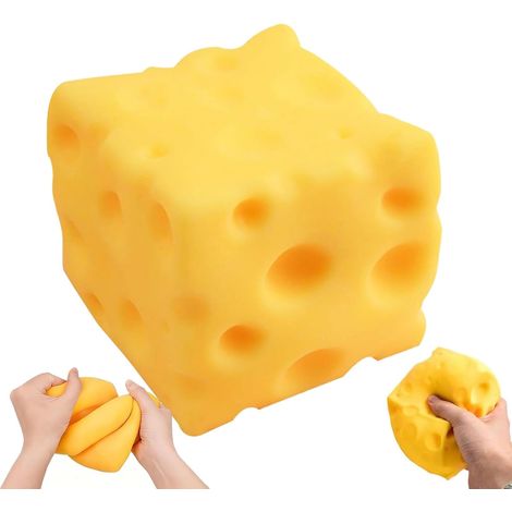 Squishy Aliment Mignon Forme au Choix,Squishy Anti Stress - Fraise, Pomme, Cacahuète, Jouet Sensoriel Anti-Stress Retour Lent - Cadeau Kawaii pour Enfant et Adulte (D) (1/5)