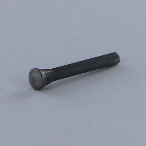 Rivet à frapper Tête fraisée bombée TFB 2.7X22 Acier brut - 1000 pièces