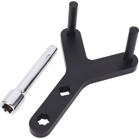 Outil de levier en forme de Y pour bras de suspension inférieur, en acier au manganèse, pour l'extraction de rotule de 1/2 pouce (1/5)