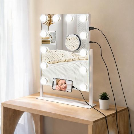 Tabouret blanco en vidrio métal 36,5 x 8,5 x 45,5 cm (1/5)