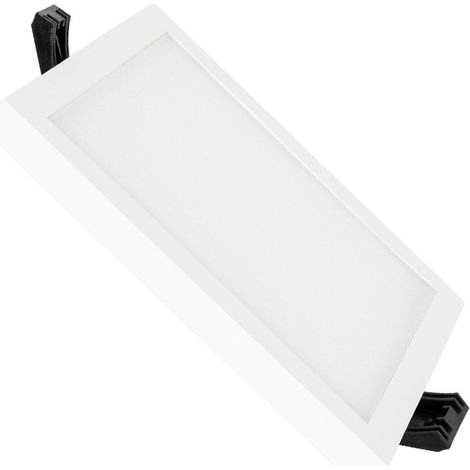 Pannello Downlight LED 8W Quadrato High Lumen Foro Ø75mm LIFUD 4000K Bianco Naturale (1/5)