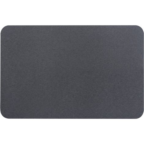 TAPIS DE BAIN DIATOMITE GRIS FONCE 60X39CM SPIRELLA (1/5)