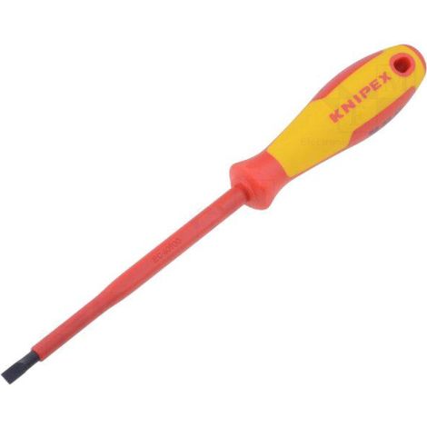 KNIPEX - Tournevis isole plat 5.5x1mm - 1kVAC
