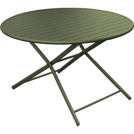 PROLOISIRS Guéridon Globe vert Ø 120 x 74 cm
