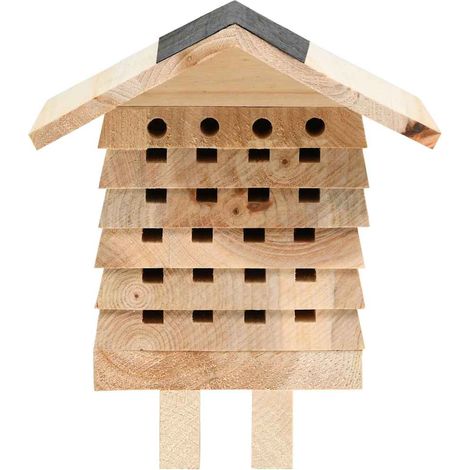 Maison Exclusive - Casetta delle Api in Legno Massello di Abete 22x20x20 cm (1/5)