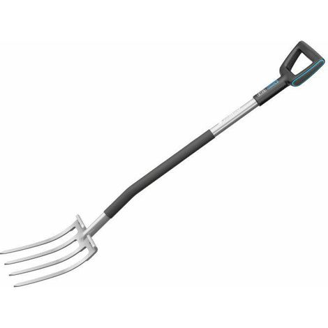 Cellfast Horca para cavar 123 cm negro y azul