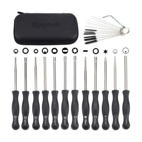 PA Lot de 12 Outils de Réglage Carburateur Moteur 2 Temps avec Tournevis pour Tronçonneuse (1/4)
