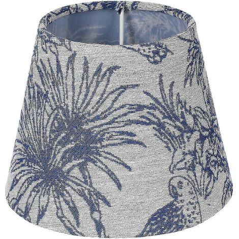 Abat-jour/Cache-lampe à broderie tropicale (1/5)