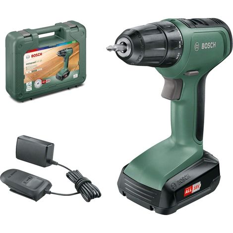 Bosch Heimwerken & Garten Akku-Bohrschrauber UniversalDrill 18, 18Volt, grün/schwarz, Li-Ionen Akku (1/5)