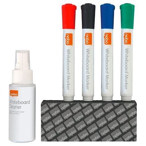 Accessoire de nettoyage nobo 1903798 4 marqueurs spray nettoyant (1/5)