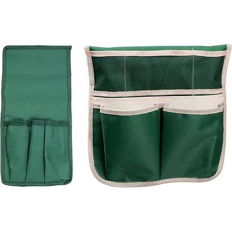 Folding Garden Knee Pad Bag Pockets Outdoor Gardening Scissors, Shovels, Rakes, Gloves (1/4)