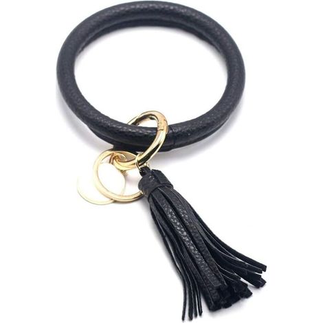 Bracelet porte-clés (noir),