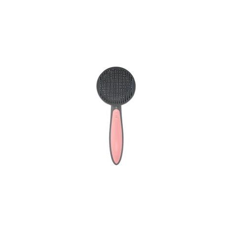 Brosse auto-nettoyante professionnelle pour chien et chat, poils longs/courts – (1/4)
