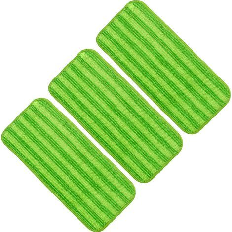 Lingettes Reutilisable pour Swiffer WetJet 3 Packs,Tampon à vadrouille réutilisable,Mop Pads en Microfibres pour Nettoyer et frotter Les sols secs ou humides, Le Bois, carrelage et marbre (1/4)