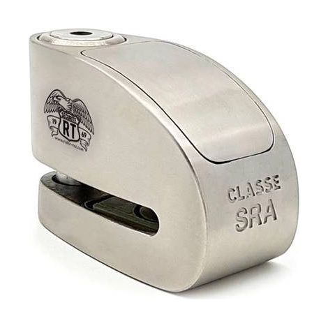 Bloque-disque SRA avec alarme 120 dB – Double verrouillage acier haute résistance Ø 10 mm – Utilisation avec ou sans alarme – Rider Tec