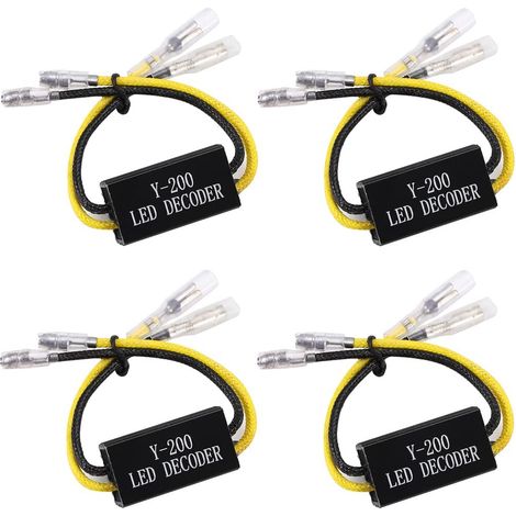 12V moto LED résistance de puissance résistance de charge décodeurs clignotants contrôleur de correction pour moto scooter (1/5)