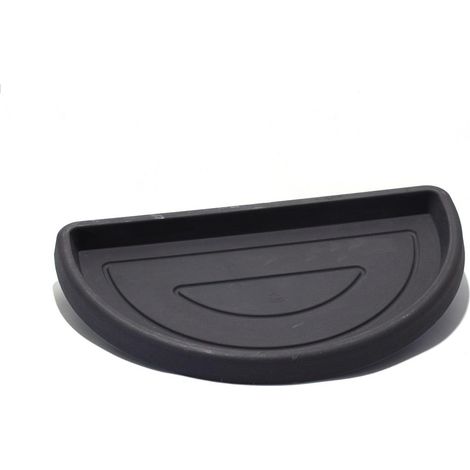 Sottovaso a Parete in Resina 47 cm. Antracite