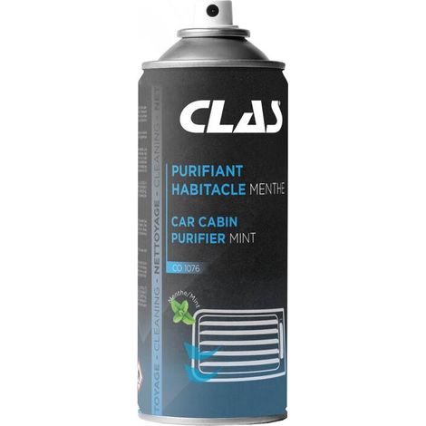 Spray purifiant conduits d'air et habitacle 400ml Menthe - CO 1076 - CLAS Equipements