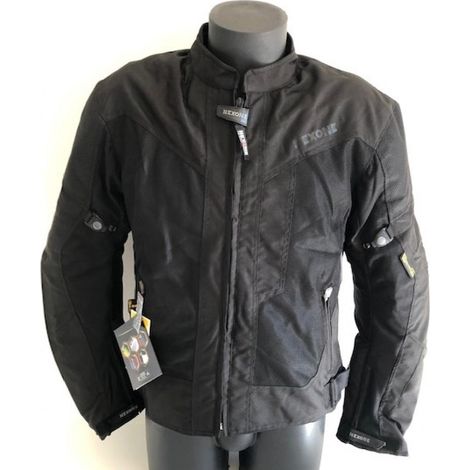 Blouson pour moto route Nexone Flavio taille M noir protection (1/3)