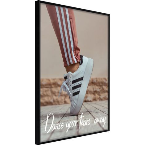 Affiche Murale Encadrée "Dance" 40 x 60 cm Noir