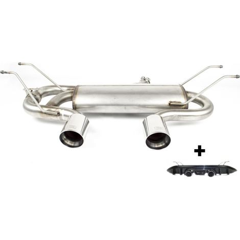 Silencieux Duplex Inox Ulter Mazda MX-5 ND 2014-2019 1.5/2.0 90mm Rond-35851734