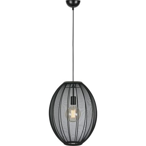 Suspension E27 Max 40W noire 40 cm - Markslöjd - Florence (1/3)