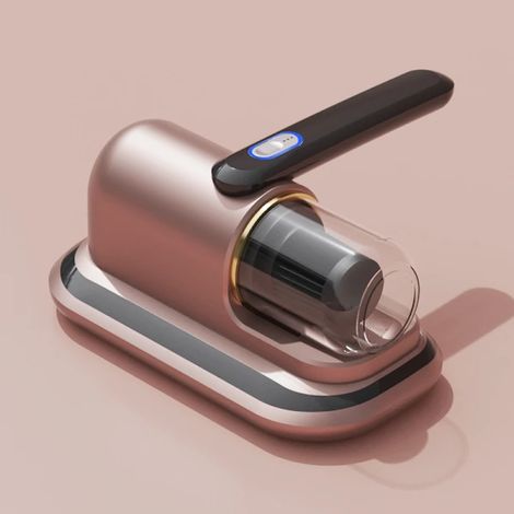 Mini aspirapolvere UV per acari della polvere del materasso, colore oro (1/5)