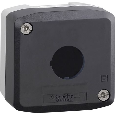 Schneider Electric XALD01 XALD01 Leergehäuse 1 Einbaustelle unbeschriftet Dunkelgrau, Hellgrau 1 St