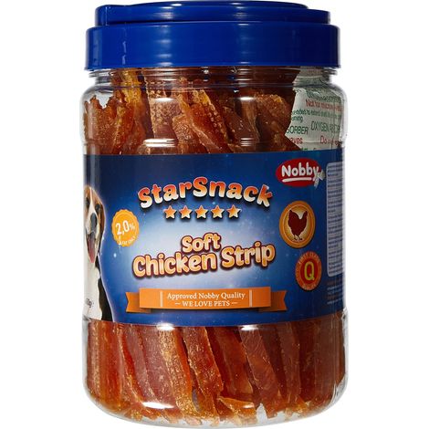Nobby StarSnack - Striscia di pollo morbida, 450 g (1/3)