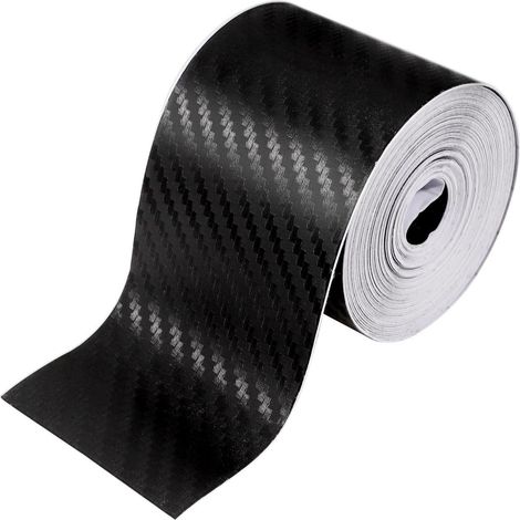 3D Carbon Folie Selbstklebend Schwarz 5cm x 10m für Auto & Motorrad (1/5)