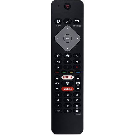 Télécommande TV Compatible avec Philips BRC0884305/01, Sans Programmation (1/5)
