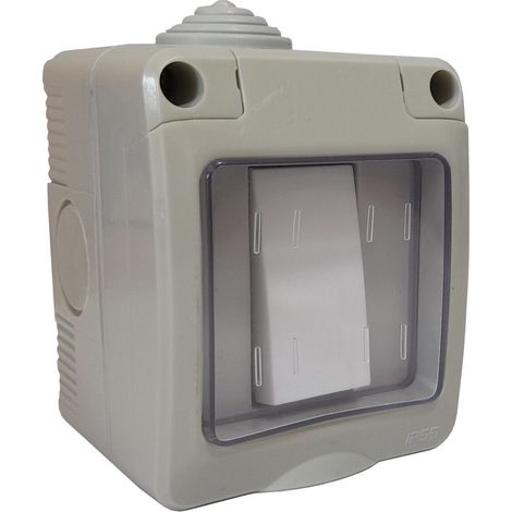 Cassetta elettrica esterna scatola da muro impermeabile con interruttore IP55