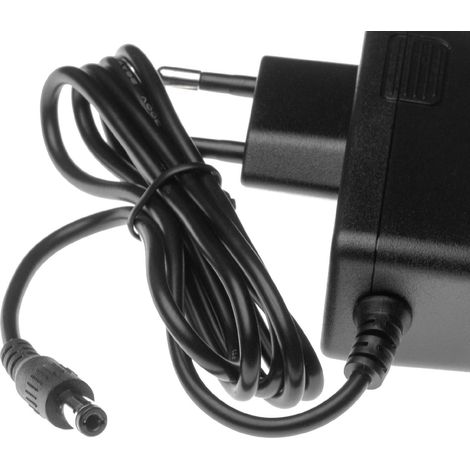 Vhbw – Chargeur de remplacement pour aspirateur balai Philips HK-AT-250A045-EU – Entrée AC 100-240V – Sortie DC 25V – Longueur câble 114cm