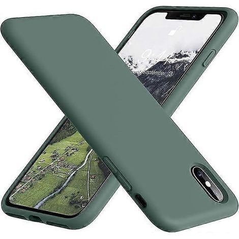 Hülle für iPhone 13 Pro, aus weichem Flüssigsilikon, ultradünn, Rundumschutz, grün (1/5)