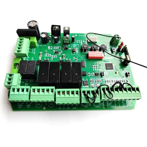Kit d'ouvre-portes automatiques Carte mère de carte de circuit de contrôleur de moteur d'ouvre-porte d'oscillation for l'usage de moteur de 24VDC seulement pour accessoires de portail coulissant ( Col (1/5)